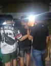 Polisi Polsek Sekayam mengamankan terduga pelaku curanmor beserta dua sepeda motor barang bukti di Sanggau.