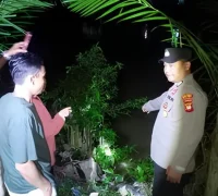 Lokasi Sungai Cina di Melawi tempat warga dilaporkan hilang saat cek pukat ikan.