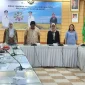 Kontingen KTNA Kalbar saat pelepasan menuju PENAS XVII di Gorontalo untuk mengikuti ajang petani nelayan nasional.