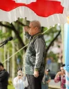 Sekda Kalbar Harisson memimpin upacara peringatan Harganas ke-33 di Pontianak.