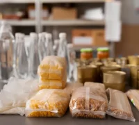 Ilustrasi kemasan plastik sekali pakai dengan harga naik drastis di pasaran.