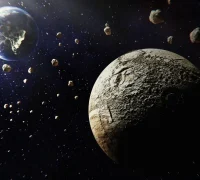 Ilustrasi - rencana Rusia membangun pembangkit listrik tenaga nuklir di Bulan pada 2036. (Foto: Freepik)