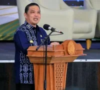 Gubernur Kalimantan Barat Ria Norsan membuka forum Borneo Intra-Regional Dialogue 2025 di Pendopo Gubernur Pontianak