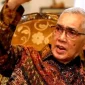 Potret Wakil Presiden ke-6 RI Try Sutrisno.