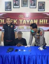 Polisi menyita 8,76 gram sabu dari pria di Tayan Hilir Sanggau. (Res-Sgu)
