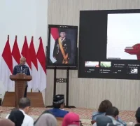 Sekda Kalbar Harisson membuka sosialisasi peningkatan peran disabilitas di Balai Petitih Sekda Kalbar Harisson membuka sosialisasi peningkatan peran disabilitas di Balai Petitih. (MC Kalbar)