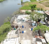 5SMS3QBtkcEtKCfySO0cyl6wu5mEkhklUaNRRCnV Situasi lingkungan di kawasan industri Cikande usai ditemukannya material radioaktif. (kemenlh.go.id)