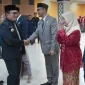 Bupati Kubu Raya Sujiwo melantik pejabat pimpinan tinggi pratama, Selasa (17/3/2026).