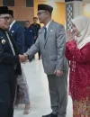 Bupati Kubu Raya Sujiwo melantik pejabat pimpinan tinggi pratama, Selasa (17/3/2026).