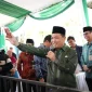 Gubernur Kalbar Ria Norsan membuka SERAMBI 2026 dan Halal Fair di Masjid Raya Mujahidin Pontianak, Kamis (19/2/2026).