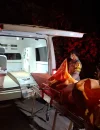 Polisi melakukan olah TKP setelah pria ditemukan meninggal di bawah Jembatan Sebalang Kapuas Hulu.