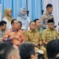 Wagub Kalbar Krisantus Kurniawan saat menghadiri rapat koordinasi penanggulangan puncak karhutla 2026 di Jakarta.