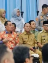 Wagub Kalbar Krisantus Kurniawan saat menghadiri rapat koordinasi penanggulangan puncak karhutla 2026 di Jakarta.