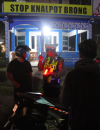 Polres Sintang menggelar razia malam dalam Operasi KRYD dan menertibkan 20 sepeda motor terkait knalpot brong serta pengendara tanpa helm, Sabtu (17/10/2026). (foto: res-Sintang)