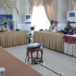Presiden Prabowo Subianto meninjau langsung lokasi karhutla di Kubu Raya Kalimantan Barat.