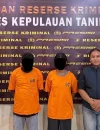 912906 (1) Petugas Polres Kepulauan Tanimbar menggelar konferensi pers kasus kekerasan seksual terhadap anak. (instagram.com/humaspolreskep.tanimbar)
