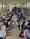 97 WNI dideportasi dari Sarawak melalui jalur Tebedu. (Foto: JIM Sarawak)