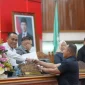 Wakil Gubernur Kalbar Krisantus Kurniawan menghadiri rapat paripurna DPRD Kalbar membahas evaluasi APBD 2025.