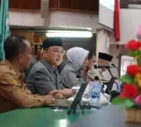 Gubernur Kalimantan Barat Ria Norsan menyampaikan laporan pertanggungjawaban APBD 2025 dalam rapat paripurna DPRD Kalbar di Pontianak.