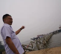Cadangan air tawar didatangkan ke Pontianak untuk memperkuat pasokan air di tengah intrusi air laut.
