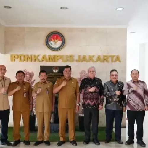 Sekda Kalbar Harisson mengikuti rapat persiapan Apresiasi Pemerintah Daerah Regional Kalimantan di Jakarta.