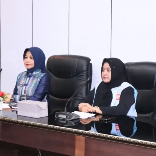 Kepala BPSDM Kalimantan Barat, Windy Prihastari, S.STP., M.Si, saat menghadiri kegiatan penguatan integritas ASN bersama KPK, Kamis (5/3/2026).