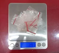 Barang bukti 17 paket sabu seberat 3,97 gram brutto yang disita polisi dari seorang IRT di Air Upas, Kabupaten Ketapang.