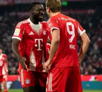 Bayern Munich merayakan kemenangan atas Freiburg setelah menang 6-2 di Bundesliga. (instagram.com/fcbayern)