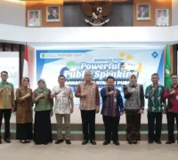 Sekda Kalbar Harisson membuka Bimtek Powerful Public Speaking bagi ASN di Aula BPSDM Kalbar Pontianak.