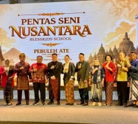 Wakil Bupati Kubu Raya Sukiryanto menghadiri Pentas Seni Nusantara anak berkebutuhan khusus di Pontianak.