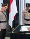 Kapolda Kalbar Irjen Pol Pipit Rismanto memimpin sertijab Wakapolda Kalbar di Balai Kemitraan Polda Kalbar, Jumat (6/2/2026).