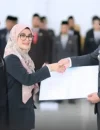 Bupati KKU, Romi Wijaya Bupati Romi Wijaya melantik 131 pejabat administrator dan pengawas di Aula Istana Rakyat Sukadana. (MC KKU)