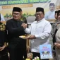 Bupati Kubu Raya Sujiwo dan Wakil Bupati Sukiryanto saat acara buka puasa bersama dan tasyakuran setahun kepemimpinan di Kompleks Al Faridz Residence, Pontianak, Sabtu (7/3/2026).