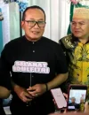 Bupati Kubu Raya Sujiwo bersama Sekda Kubu Raya, Yusran Anizam saat open house Idulfitri di Mega Serdam, (24/3/2026).