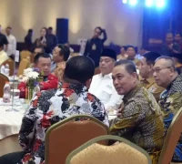 Gubernur Kalimantan Barat Ria Norsan menghadiri Workshop AKPSI dan Sawit Expo 2026 di Jakarta.