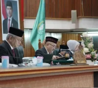 Sekda Harisson hadiri pelantikan DPRD Kalbar, (1/4/2026).