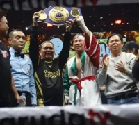 Petinju Kalimantan Barat Daud “Cino” Yordan berhasil mengalahkan petinju Filipina Adore Torres dalam laga Back to Champion 2026 dan mengamankan sabuk juara ABF Diamond kelas Super Welterweight di GOR Terpadu Pangsuma, Pontianak, Sabtu (10/10/2026) malam.