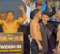 Petinju Kalimantan Barat Daud Yordan siap menghadapi Adore Torres dari Filipina dalam pertandingan tinju The Boxing Senator di Pontianak, Sabtu (10/10/2026).