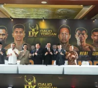 Konferensi pers Back to Champion 2026 terkait comeback Daud Yordan di Pontianak pada 10 Oktober 2026.
