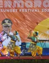 Dermaraja Sunset Festival 2026 berlangsung meriah di Dermaga Rasau Jaya. Cak Lontong mengapresiasi festival dan penataan kawasan Dermaraja.