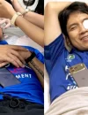 Deddy Mahendra Desta menjalani perawatan setelah mengalami cedera mata akibat terkena bola saat bermain padel.