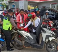 Pengamanan dan monitoring distribusi BBM subsidi di APMS wilayah Kapuas Hulu.