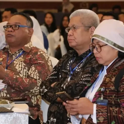 Sekda Kalbar Harisson menghadiri Konferensi Nasional Pengembangan Ekonomi Daerah 2026 di Balai Kartini Jakarta.