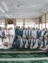 Ketua TP PKK Kalbar Erlina Norsan menyampaikan ajakan kepada perempuan untuk memperkuat penanaman nilai agama dalam keluarga saat kajian di Masjid Oesman Al-Khair, Kayong Utara.