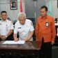 Sekda Kalbar Harisson mengikuti Ekspose Hasil EPPD 2026 terhadap LPPD kabupaten/kota se-Kalimantan Barat secara daring.