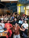 Suasana Community Meet Up CW Coffee Pontianak diikuti puluhan komunitas berdiskusi dan berkolaborasi.