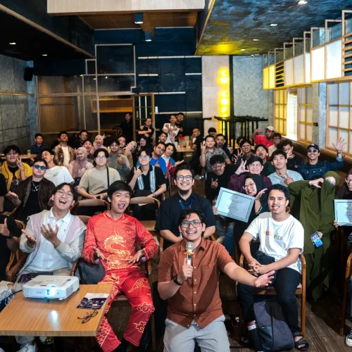 Suasana Community Meet Up CW Coffee Pontianak diikuti puluhan komunitas berdiskusi dan berkolaborasi.