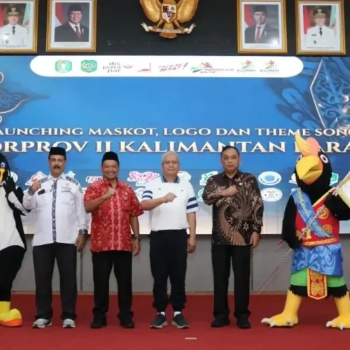 Peluncuran logo dan maskot FORPROV II Kalbar 2026 di Kota Singkawang yang melibatkan 22 INORGA.