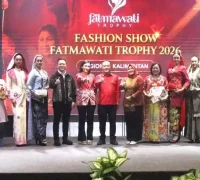 Wakil Gubernur Kalbar Krisantus Kurniawan membuka Fatmawati Trophy 2026 di Hotel Golden Tulip Pontianak.