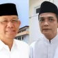 FotoJet – 2025-10-21T151130.480 Mantan Gubernur Kalimantan Barat, Sutarmidji (kiri), dan Wawako Bahasan, yang mengalami peretasan WhatsApp.